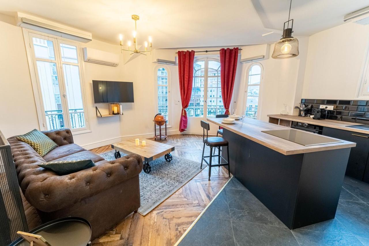 Jacuzzi-Nice Quartier Des Musiciens-Loft Exteriör bild