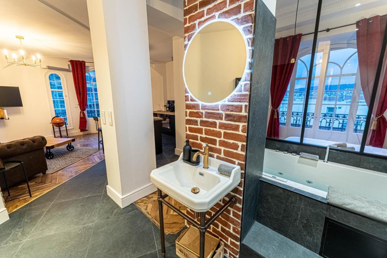 Jacuzzi-Nice Quartier Des Musiciens-Loft Exteriör bild